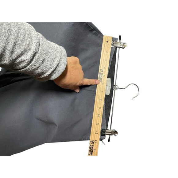 Everlane Womens Work Pant Sz 2  Charcoal  Side-Zip Ankle Stretch Cotton Side Zip - Picture 9 of 11